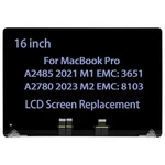 New For Apple Macbook Pro 16" 2021 A2485 Lcd Display Assembly 661-21969 Emc 3651. Fixed Price $509.00.