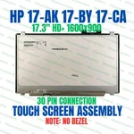 Hp 17-BY0053CL 17.3" Hd Led Lcd Touch Screen B173RTN02.2 L22733-001. Fixed Price $189.00.