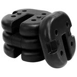 Elevon 4 Pack Canopy Weights To Secure Outdoor Tents, Canopies, Umbrellas, Black. Fixed Price $29.99.