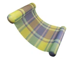 Swim Central 54IN Green Blue Plaid Extra Large Water Hammock Pool Lounger. Fixed Price $88.49.
