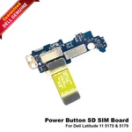 Dell Latitude 11 5175 Sim Sd Card Reader Power Button Board Cable LS-C791P V242J. Fixed Price $15.99.