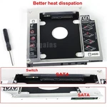 New Sata 2ND Hdd Ssd Caddy 12.7MM For Lenovo T430 T520 T530 X220 W510 T420I. Fixed Price $8.69.