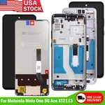 Lcd Display Touch Screen Digitizer Replacement Frame For Moto One 5G XT2113. Fixed Price $25.98.
