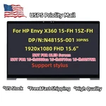 For Hp Envy X360 15-FH0013DX 15-FH0023DX Fhd Lcd Touch Screen Digitizer Assembly. Fixed Price $108.15.