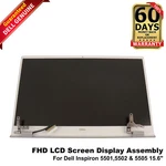 Dell Inspiron 5501 5502 5505 15.6" Fhd Lcd Display Assembly K37D1 - Silver. Fixed Price $76.56.