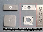 Lenovo Flex 5 Chromebook 13ITL6 Single Keyboard Replacement Keys Keycaps. Fixed Price $5.49.