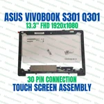 Asus Q301LA-BSI5T17 13.3" Oem Laptop Lcd Touch Screen Assembly. Fixed Price $120.00.