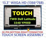 Dell Latitude 3340 3350 Laptop Touch Screen Led Lcd 13.3" Wxga Hd YP9X0. Fixed Price $100.00.
