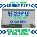 Au Optronics B156HW01 V.4 15.6" Fhd Led Lcd Laptop Screen 40 Pin Display. Fixed Price $99.00.