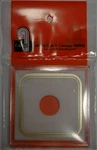 Capital Holder For 1/4 Oz Gold Eagle Coin 3.3X3.3" White Display Snaplock Case. Fixed Price $16.97.