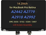 For Apple Macbook Pro A2992 A2779 A2918 A2442 Lcd Screen Display Assembly 14.2". Fixed Price $519.00.