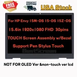 15.6" Ips Fhd Lcd Touch Screen Digitizer Assembly For Hp Envy X360 15-DS1063CL. Fixed Price $101.00.