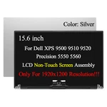 For Dell Xps 9500 9510 9520 Precision 5550 5560 Lcd Screen Non-touch Fhd+ Silver. Fixed Price $259.00.