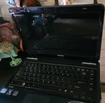 14" Laptop Led Lcd Screen And Keyboard Toshiba Satellite L745-S4210. Fixed Price $35.00.