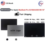 For Apple Macbook Pro A3186/A3403 16'' M4 2024 Lcd Display Screen Digitizer. Fixed Price $564.28.