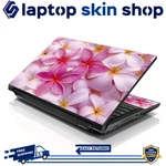 Laptop Skin Sticker Notebook Decal Plumeria Flowers For Dell Apple Asus 13"-16". Fixed Price $12.95.