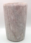Hearth With Magnolia Marble Utensil Holder White W/grey Tan Veining. Fixed Price $24.00.