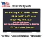 15.6'' Fhd Lcd Touch Screen Display For Hp Envy X360 2-IN-1 15Z-FH000 15-FH0XXX. Fixed Price $101.85.