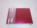 New Oem Dell Latitude E6500 Red Lcd Back Cover & Hinges P/n R282G W891N. Fixed Price $7.70.