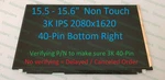 Msi WS60 MS-16H3 15.6" Led Lcd Wqxga+ 2880X1620 Ips VVX16T029D00. Fixed Price $136.68.