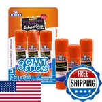 Elmer's Elmers Disappearing Purple School Glue Sticks Washable 22 Grams 3 Count. Fixed Price $8.58.