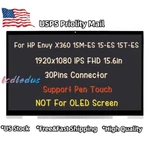 15.6 For Hp Envy X360 15M-ES1013DX 15M-ES1023DX Lcd Touch Screen Assembly Bezel. Fixed Price $108.15.