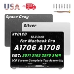 For Macbook Pro 13.3" A1706 A1708 MPXT2 MPXU2 Lcd Screen Assembly Replacement A+. Fixed Price $229.00.