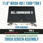 Dell Latitude 3189 Lcd Led Touch Screen Display Assembly NV116WHM-A21 0V4VFK. Fixed Price $80.00.