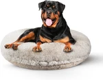 Bessie And Barnie Signature Blondie Luxury Shag Extra Plush Faux Fur Bagel Pet /. Fixed Price $520.10.