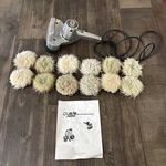 Cyclo Model 5 Professional Dual Electric Polisher Buffer Sander W 12 Heads. Fixed Price $149.99.