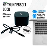 Hp Thunderbolt Dual 4K Dock Station For Dell Latitude 5540 5550 7320 7420 Laptop. Fixed Price $99.88.