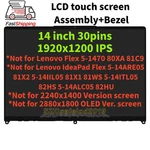 Lenovo Ideapad Flex 5 14ABR8 14ALC7 Lcd Touch Screen W/ Bezel 14" Wuxga New A+. Fixed Price $105.00.