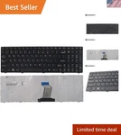 New Keyboard Replacement With Frame Compatible Ibm Lenovoideapad B570 Z5.... Fixed Price $17.67.