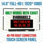 Lenovo Fru Au B140HAK03.2 7A Fhd Ag Nb 5D11C95994. Fixed Price $90.00.