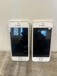 Apple Iphone 5S 16GB White A1453 Locked At&t Two Lot. Fixed Price $29.95.