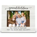 Grandchildren Fill Space Your Heart Photo Frame Grandparents Day 5X7 Inch. Fixed Price $26.44.