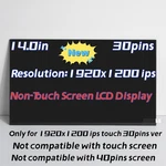 For Lenovo 5D11D96811 SD11D96810 LP140WU1(SP)(B2) Ips Fhd+ Non-touch Lcd Screen. Fixed Price $70.99.