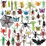 Spark Curiosity About Nature - 45PC Realistic Insect Toy Figure Set. Fixed Price $20.00.