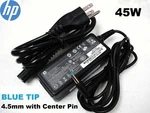 Genuine Hp 45W Blue Tip Laptop Ac Adapter Power Supply Charger 19.5V 741727-001. Fixed Price $9.99.