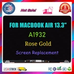 Gold For Macbook Air Retina A1932 Late 2018 Lcd Screen Display Assembly Emc 3184. Fixed Price $239.00.