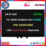 Fhd 14" Lcd Touch Screen Replacement For Asus Zenbook Duo UX482EA. Fixed Price $149.00.