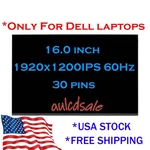 16.0" Wuxga Lcd Screen For Dell Precision 7670 7680 P114F 30PIN 0JPHJK Ips. Fixed Price $67.00.