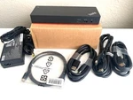 Lenovo Thinkpad Universal Thunderbolt Dock 40B00135US DK2131, Hdmi+ Dp Cable. Fixed Price $149.00.