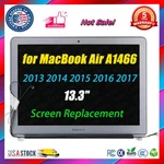 A1466 Lcd Screen Replacement For Apple Macbook Air Mid 2013 To 2017 Year EMC2925. Fixed Price $125.00.
