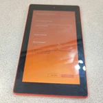 Amazon Kindle Fire 7TH Generation SR043KL Orange - Used Tested. Fixed Price $19.95.