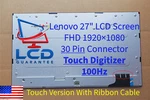 Lenovo 5T51H12867 27" Fhd Touch Digitizer Lcd Screen Replacement. Fixed Price $329.99.