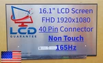 Hp Omen 16-WD0073DX 16.1" 165HZ Fhd Non-touch Lcd Laptop Screen. Fixed Price $113.99.