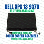 Dell Xps 9370 Complete Touch Screen 4K Lcd Assembly LQ133D1 8XDHY. Fixed Price $229.65.