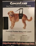 Gingerlead Lg Female Dog Support & Rehabilitation Harness Premium Padded Sling. Fixed Price $39.97.