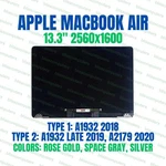 Apple 661-15390 Complete Silver Macbook 13" Display Early 2020. Fixed Price $262.90.